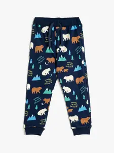 Koton Infant Boys Regular Fit Graphic Printed Pure Cotton Joggers