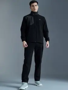 SG Men Mock Collar Long Sleeves Mid-Rise Tracksuit