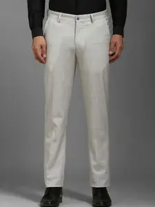 Louis Philippe Men Slim Fit Mid-Rise Formal Trousers