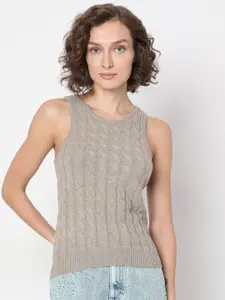 Vero Moda Women Self Design Tank Top