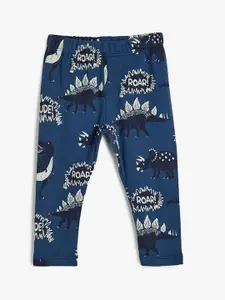Koton Boys Printed Regular Fit Pure Cotton Track Pants