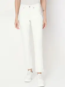 Vero Moda Women Straight Fit Stretchable Cotton Jeans