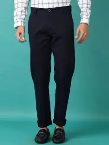 V-Mart Men Regular Fit Mid-Rise Cotton Regular Trousers