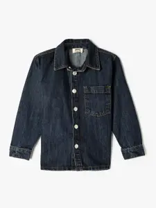 Koton Boys Washed Denim Jacket