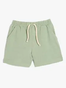Koton Boys Mid-Rise Regular Fit Shorts