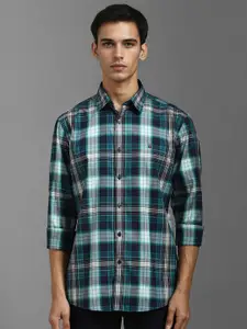 Louis Philippe Sport Men Slim Fit Opaque Checked Casual Shirt