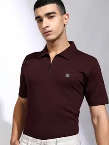 HIGHLANDER Men Polo Collar T-shirt
