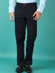 V-Mart Men Regular Fit Mid-Rise Cotton Trousers