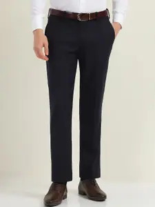 Allen Solly Sport Men Striped Slim Fit Formal Trousers