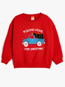 Koton Boys Printed Sweatshirt