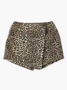 Koton Girls Printed Cotton Shorts