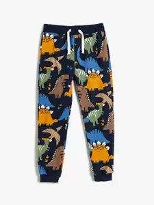 Koton Boys Pure Cotton Regular Fit Mid Rise Joggers