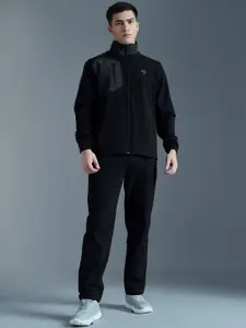 SG Men Mock Collar Long Sleeves Mid-Rise Tracksuit