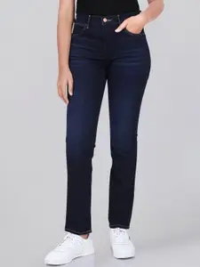 Wrangler Women Slim Fit High-Rise Stretchable Jeans