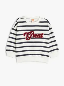 Koton Girls Cotton Round Neck Sweatshirt