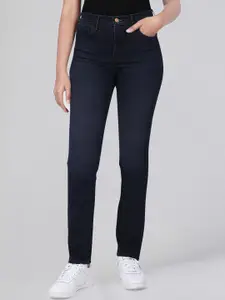 Wrangler Women Slim Fit High-Rise Stretchable Jeans