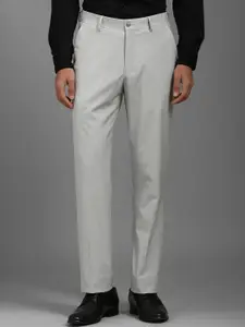 Louis Philippe Men Mid-Rise Slim Fit Formal Trousers