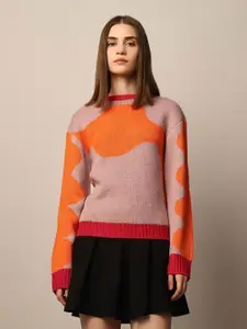 ONLY Women Colourblocked Pullover