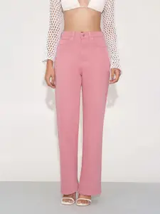 FREAKINS Women Straight Fit High-Rise Stretchable Jeans