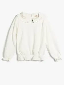 Koton Girls Round Neck Long Sleeves Top