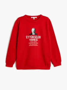 Koton Boys Printed Sweatshirt