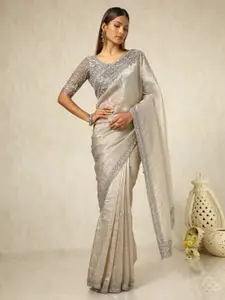 Soch Embellished Sequinned Organza Saree