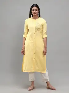 Vismay Women Floral Embroidered Kurta