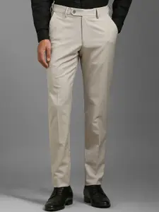 Louis Philippe Men Slim Fit Mid-Rise Formal Trousers