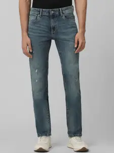 Mufti Men Super Skinny Fit Low Distress Heavy Fade Stretchable Jeans