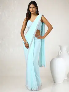 Soch Embellished Beads and Stones Pure Georgette Saree