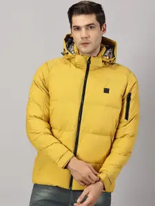 BLACK BUCK Puffer Jacket with Detachable Hood