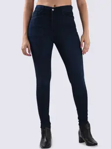 Kraus Jeans Women Skinny Fit High-Rise Stretchable  Jeans