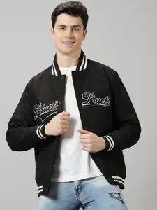 BLACK BUCK Varsity Jacket