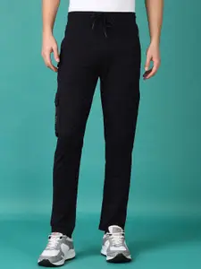 V-Mart Men Cotton Mid Rise Track Pants