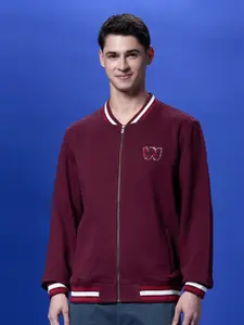 Pepe Jeans Men Embroidered Front-Open Sweatshirt