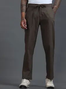 The Roadster Lifestyle Co Men Relaxed Fit Trousers