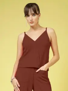 Oomph! Women Wrap Crop Top