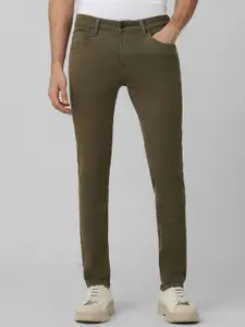 Mufti Men Skinny Fit Mid-Rise Stretchable Jeans