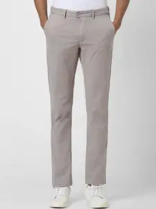 Van Heusen Sport Men Solid Slim Fit Trousers