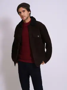 SELECTED Men Round Neck Long Sleeves Ribbed Pullover