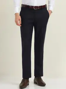 Allen Solly Sport Men Slim Fit Mid-Rise Formal Trousers