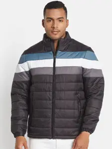 METTLE Men Colourblocked Jacket