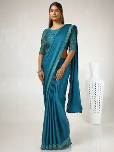 Soch Sequinned Pure Chiffon Saree