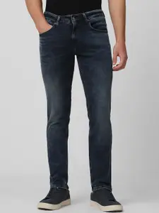 Mufti Men Cotton Mid-Rise Super Skinny Fit Heavy Fade Stretchable Jeans