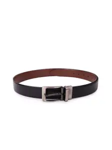 Provogue Men Printed Leather Heavy Reversible Buckle Belt