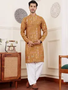 Rawayi  Ethnic Motifs Printed Regular Straight Kurta