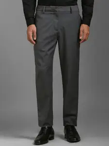 Louis Philippe Men Slim Fit Mid-Rise Formal Trousers