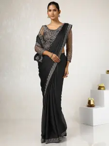 Soch Sequinned Pure Chiffon Saree