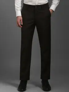 Louis Philippe Men Mid-Rise Slim Fit Formal Trousers