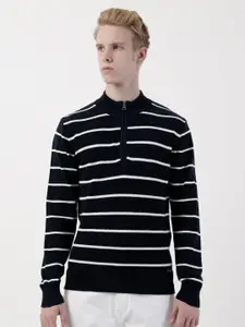 Albion By CnM Men Striped Pullover Sweaters